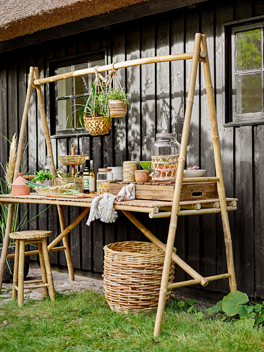 Bloomingville Malo Dining Table, Nature, Bamboo