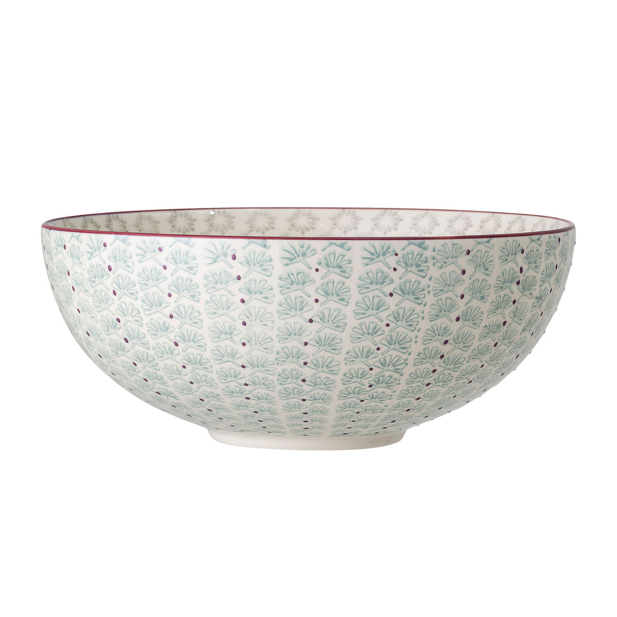 Bloomingville Maya Serviing Bowl, verde, grés