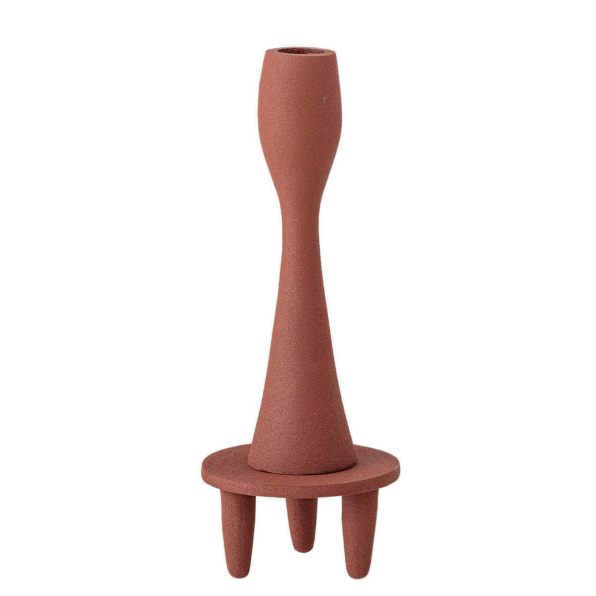 Bloomingville Davi Candlestick, Brown, Alumínio