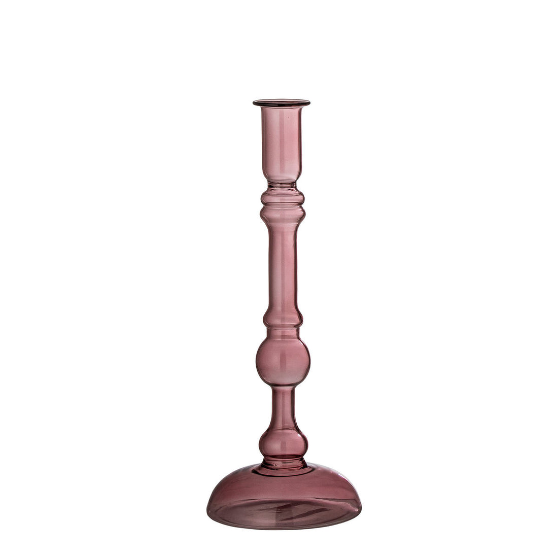 Bloomingville Ferah Candlestick, roxo, vidro