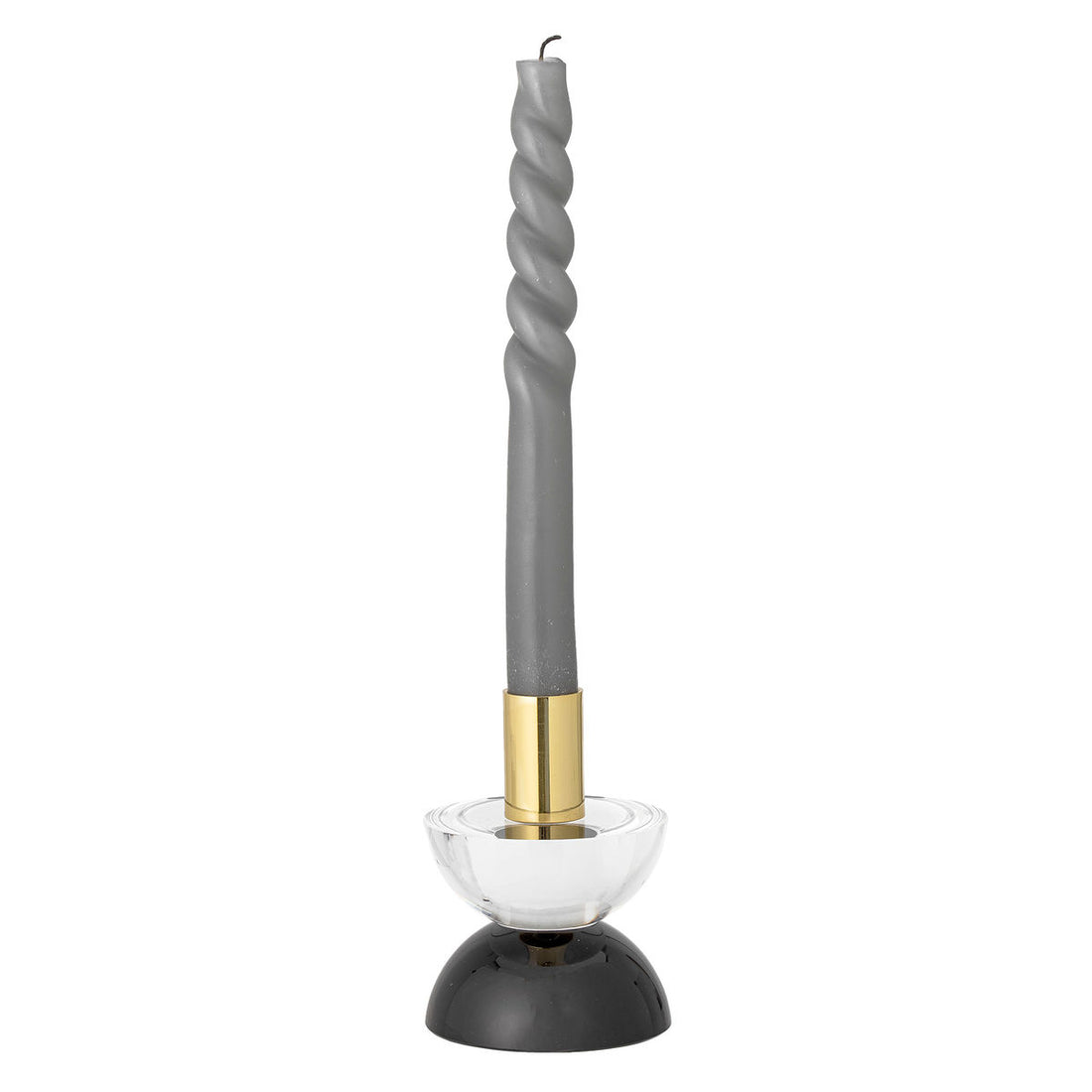 Bloomingville Etel Candlestick, branco, vidro