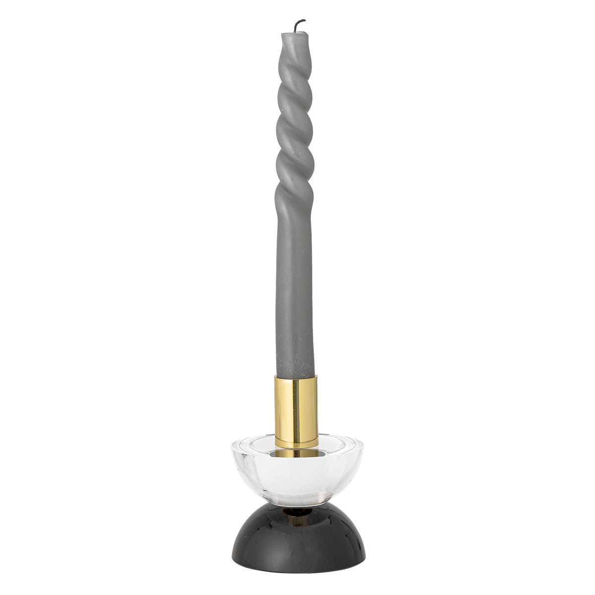 Bloomingville Etel Candlestick, branco, vidro