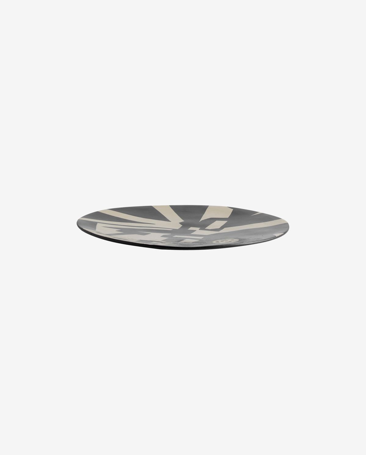 Nordal A/S Lipsi Deco Plate, S - preto/bege