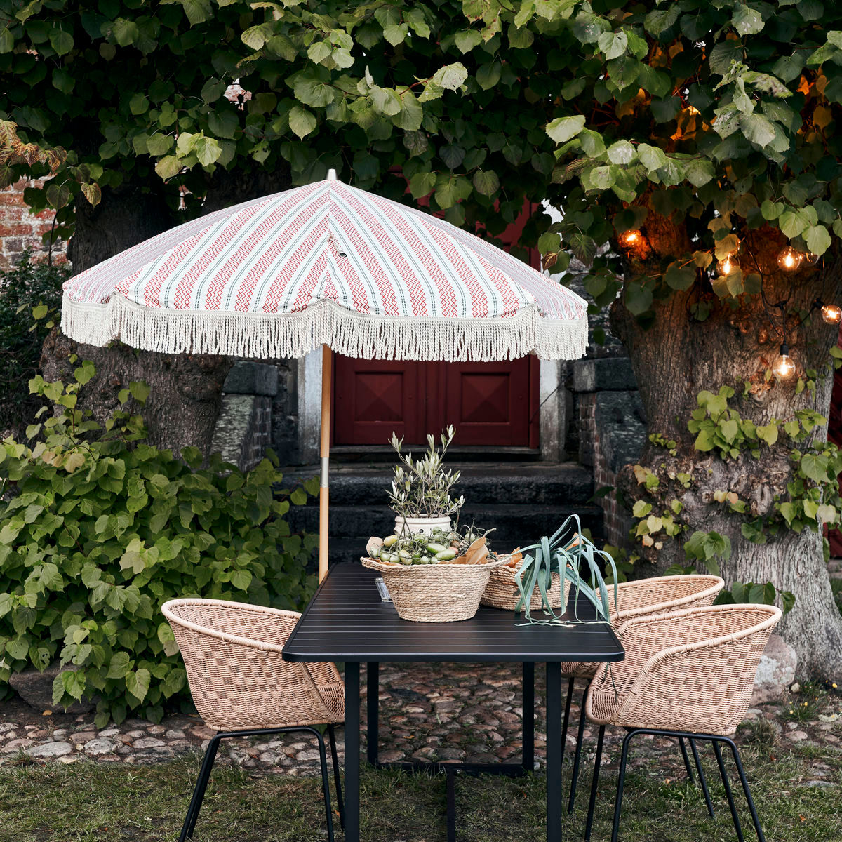 Parasol, Hdumbra, vermelho/verde