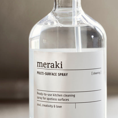 Spray de limpeza de meraki