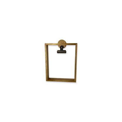 Langbo A6 Frame - Natural Oiled Oak / Brass - Langbo - DesignGaragen.dk