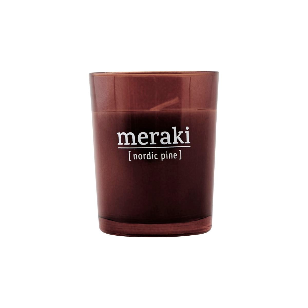 Velas perfumadas de Meraki, pinheiro nórdico