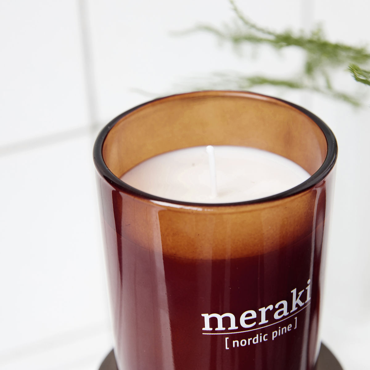 Velas perfumadas de Meraki, pinheiro nórdico