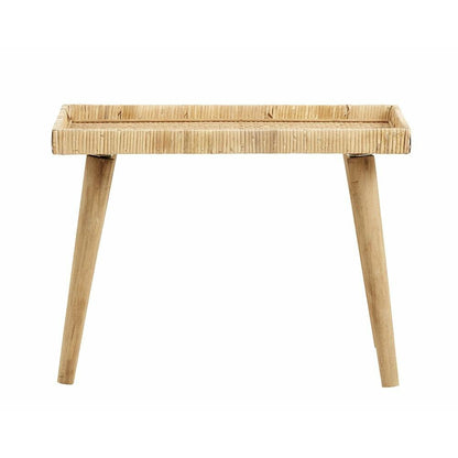 Mesa Nordal RIVA em rattan - 60x29 cm - natural