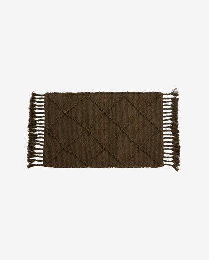 Nordal A/S Jutan Rug, S, Melange Brown/Verde