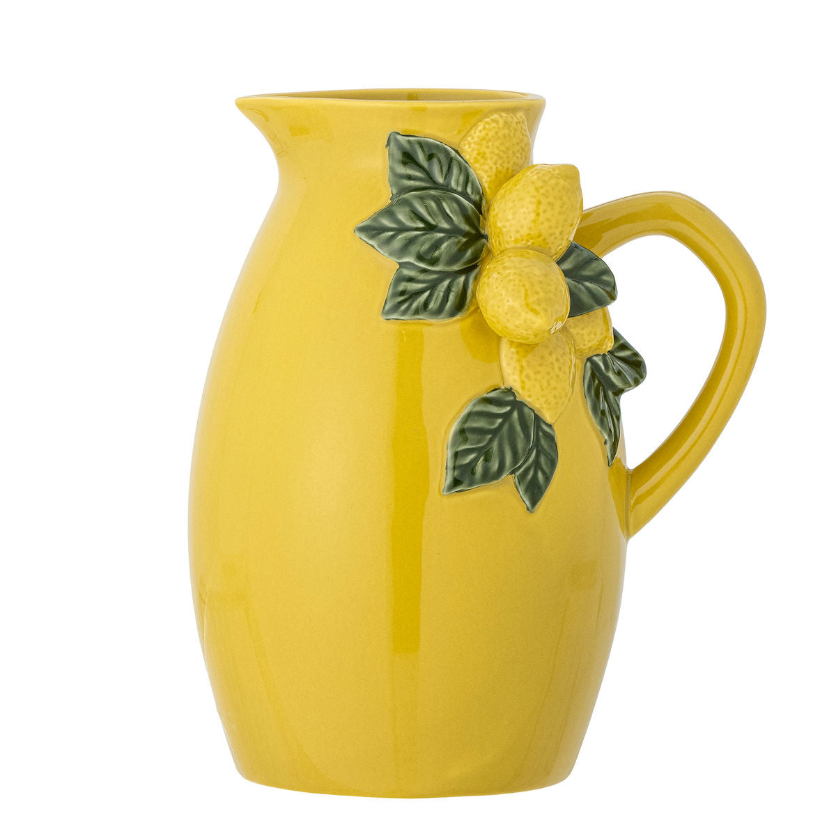 Coleção criativa Limone Pitcher, amarelo, grés