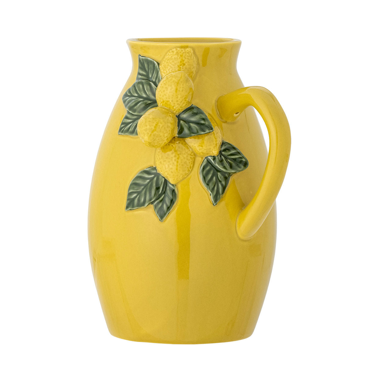 Coleção criativa Limone Pitcher, amarelo, grés