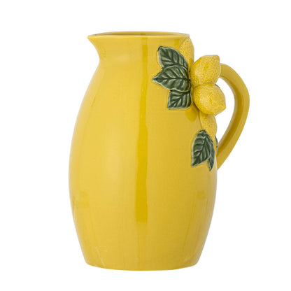 Coleção criativa Limone Pitcher, amarelo, grés