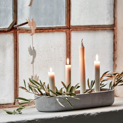 Doutor Casa Candlestick, Marb, Gray