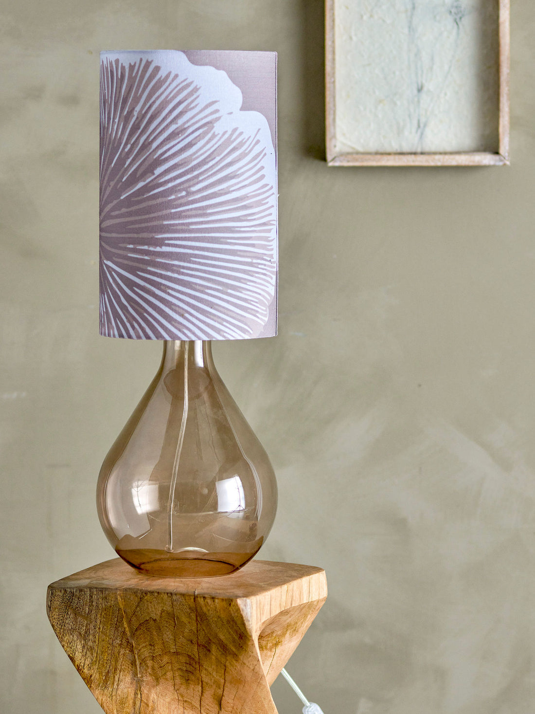 Creative Collection Leni Bordlampe, Brun, Glas - Creative Collection - DesignGaragen.dk