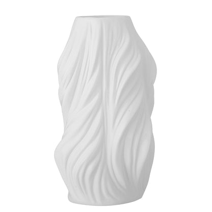 Vaso de Bloomingville Sanak, branco, cerâmica