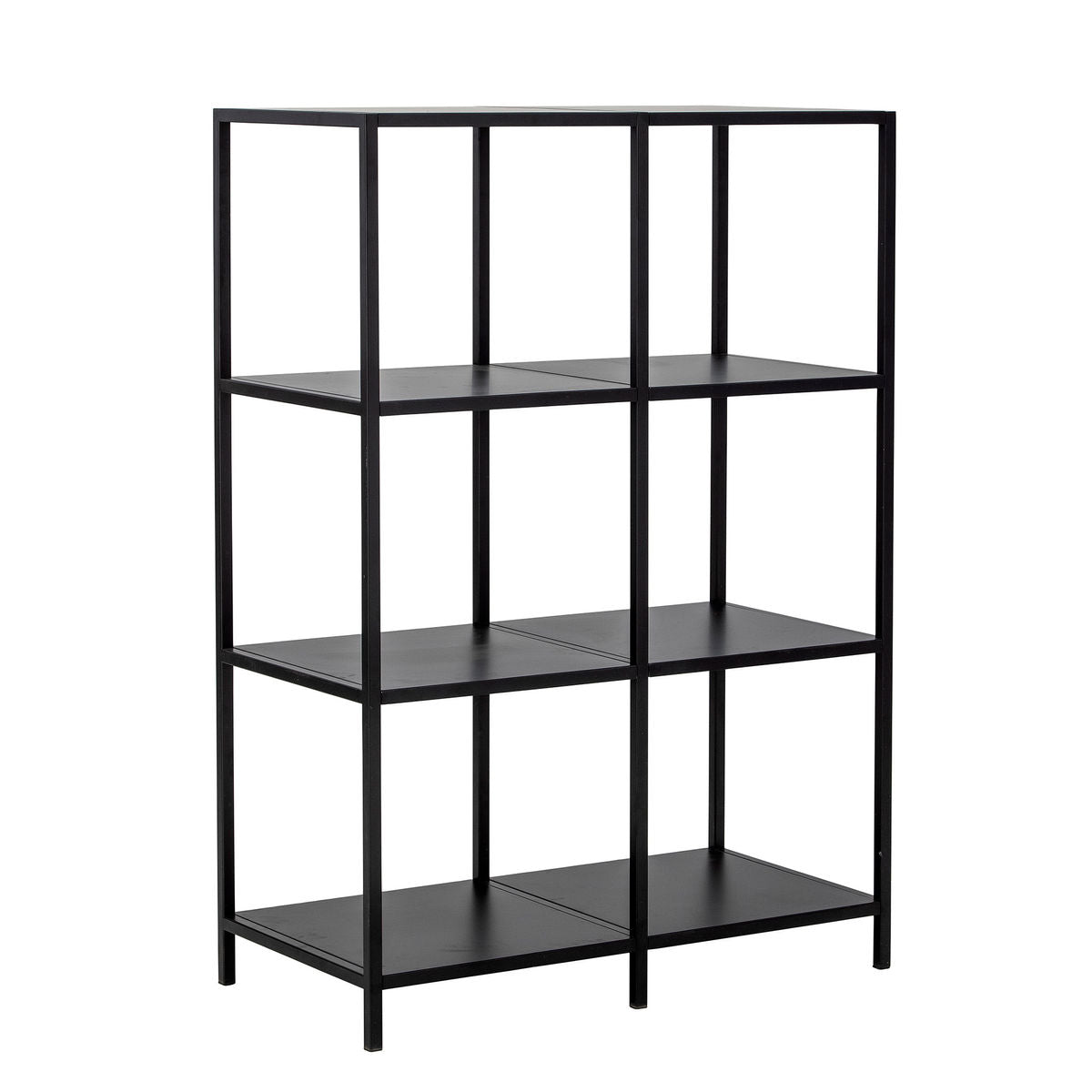 Bloomingville Valde Bookshelf, preto, metal