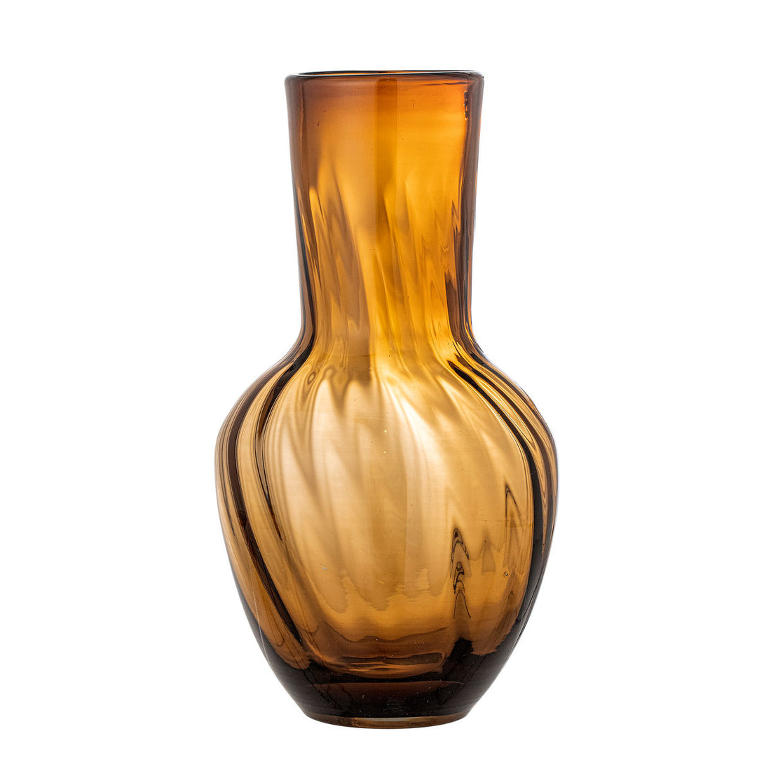 Creative Collection Saiqa Vase, Brun, Glas - Creative Collection - DesignGaragen.dk