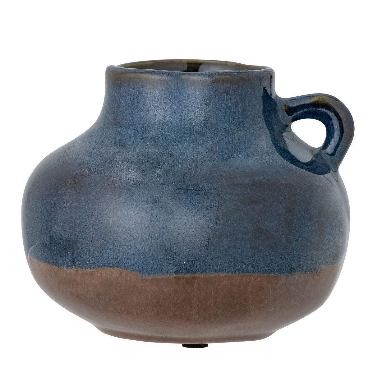 Coleção criativa Tully Vase, azul, cerâmica