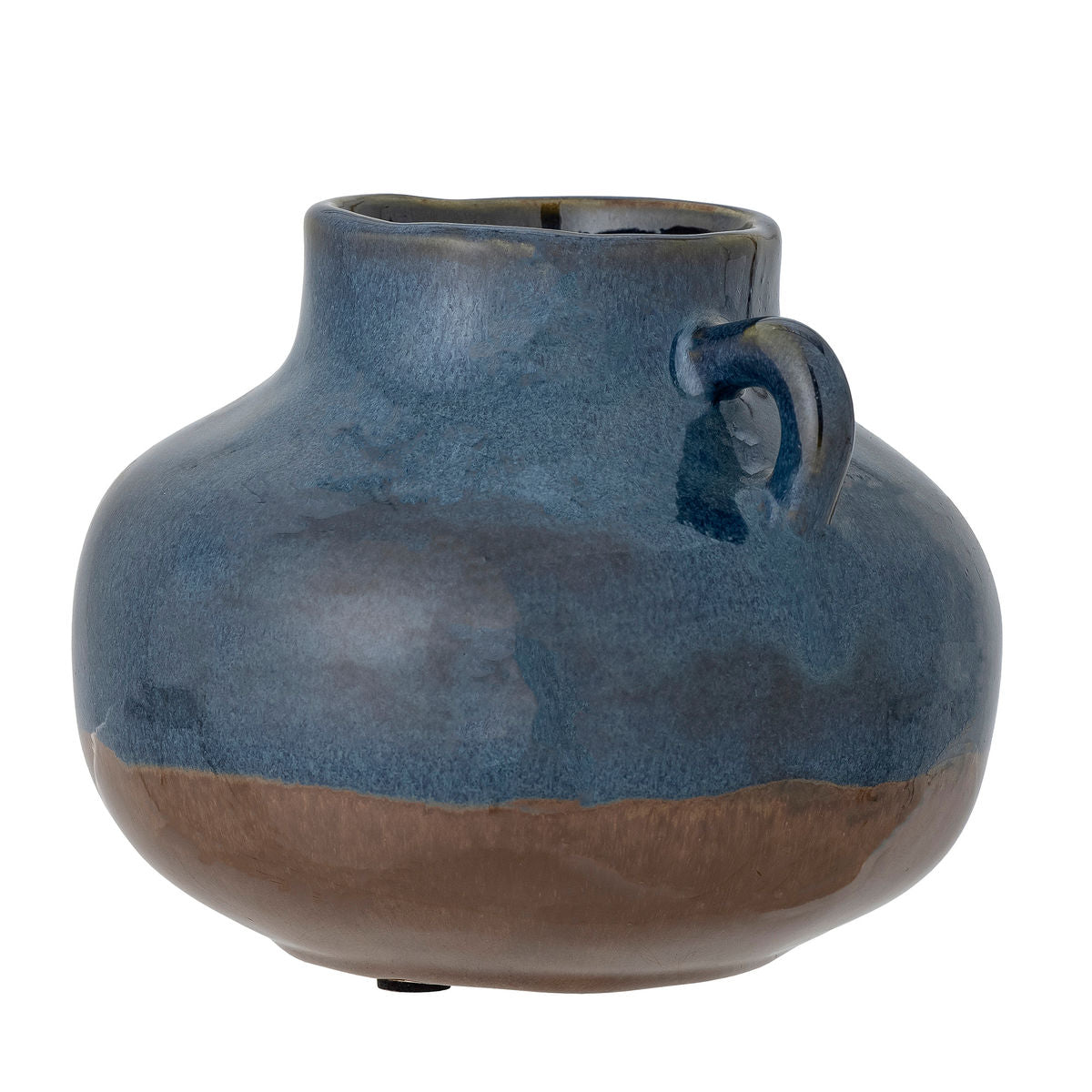 Coleção criativa Tully Vase, azul, cerâmica