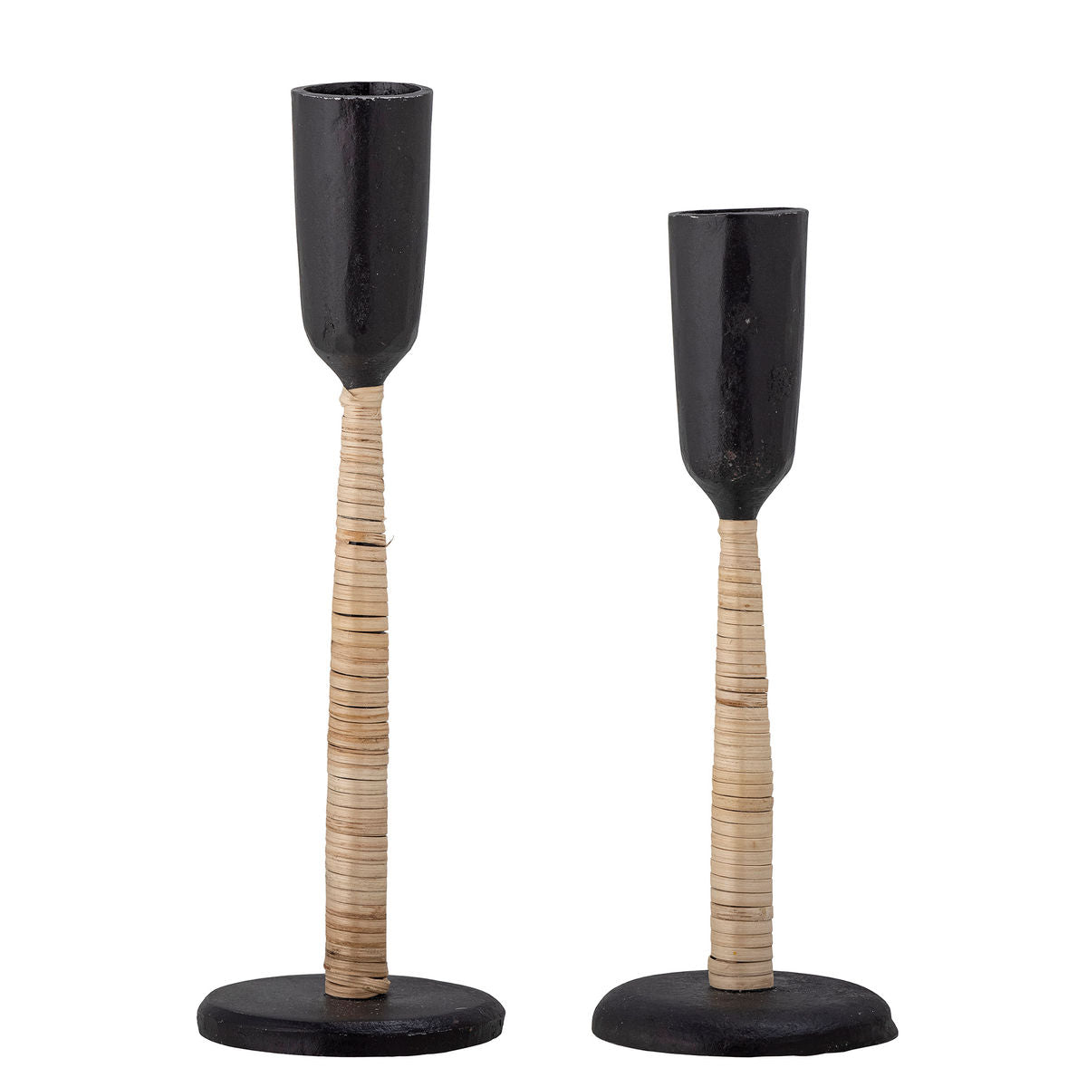 Bloomingville Kesha Candlestick, preto, metal