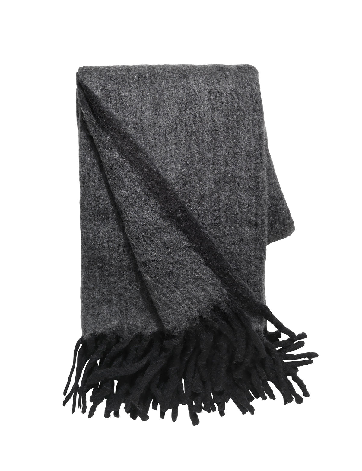 Cozy Living Mathea Throw - GREY/BLACK - Cozy Living - DesignGaragen.dk