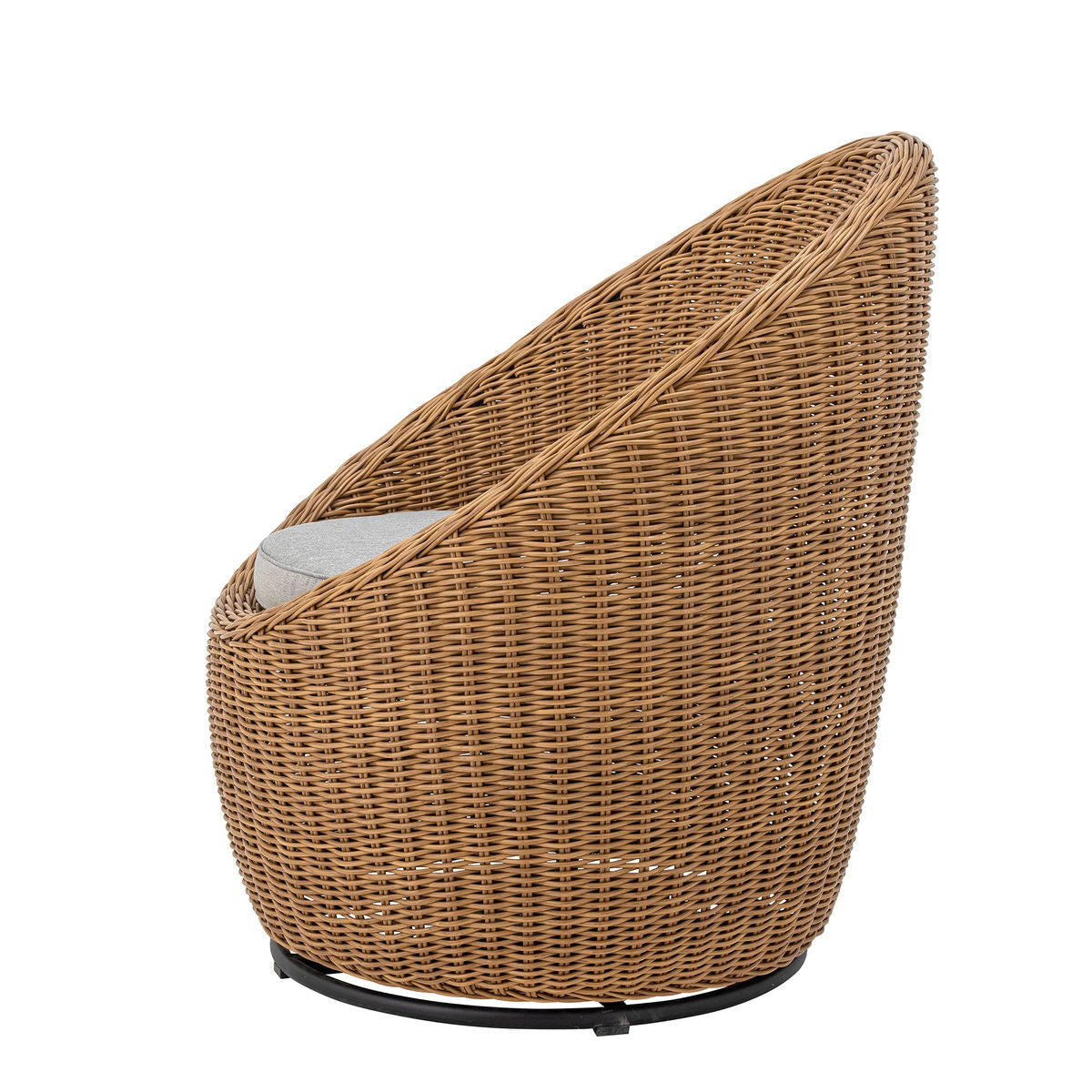 Cadeira de lounge de Bloomingville Rocca, Brown, Polyrattan