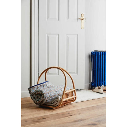 Nordal ROA magasin / avisholder i rattan - 42x37 cm - natur - Nordal - DesignGaragen.dk