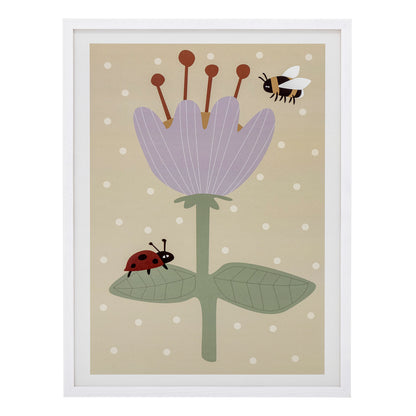 Bloomingville Mini - Ilustração Numa com quadro, branco, cara