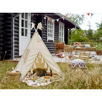 Fardin Legetipi, Natur, Bomuld - L110xH140xW110 cm - BLOOMINGVILLE MINI - DesignGaragen.dk